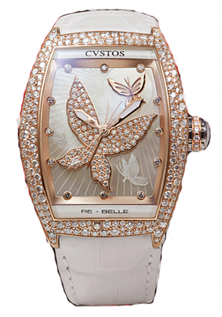 Cvstos Re-Belle Papillon  gold diamond snow