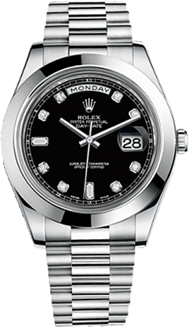 Rolex Архив Rolex 41 mm Platinum 218206-0020 Rolex Архив Rolex 41 mm Platinum 218206-0020