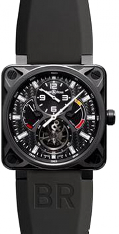 Bell & Ross Aviation BR 01 46mm Tourbillon BR 01 Tourbillon Rubber