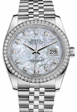 Rolex Fixing Datejust 36mm Steel and White Gold 116244-FIX Rolex Fixing Datejust 36mm Steel and White Gold 116244-FIX