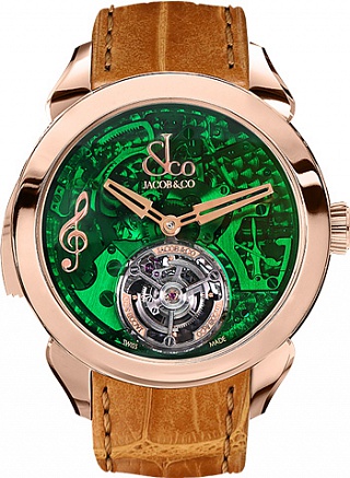 Jacob & Co. Watches Grand Complication Masterpieces PALATIAL FLYING TOURBILLON MINUTE REPEATER PT500.40.NS.OG.A