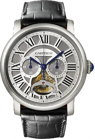 Cartier Rotonde de Cartier Tourbillon Single Push-Piece Chronograph W1580007