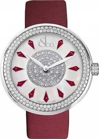 Jacob & Co. Watches Ladies Collection BRILLIANT TWO ROWS 210.030.10.RT.KE.3NS