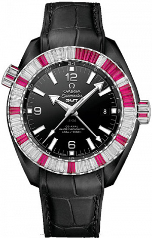 Omega Seamaster Planet Ocean 600M Co‑axial GMT 45.5 mm 215.98.46.22.01.002