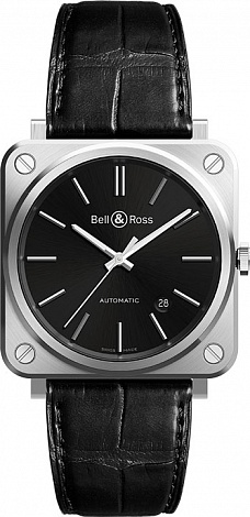 Bell & Ross Aviation BR S Automatic BRS92-BLC-ST/SCR