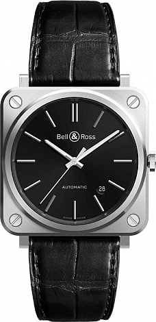 Bell & Ross Aviation BR S Automatic BRS92-BLC-ST/SCR Bell & Ross Aviation BR S Automatic BRS92-BLC-ST/SCR
