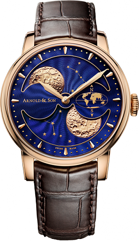 Arnold & Son Royal Collection HM Double Hemisphere Perpetual Moon 1GLAR.U03A.C122A Arnold & Son Royal Collection HM Double Hemisphere Perpetual Moon 1GLAR.U03A.C122A