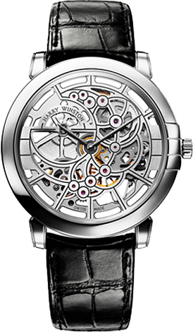 Harry Winston Midnight Skeleton MIDAHM42WW001 Harry Winston Midnight Skeleton MIDAHM42WW001