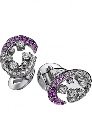 Breguet Accessories Cufflinks white gold diamonds and pink sapphires GJE15BB09.9001 Breguet Accessories Cufflinks white gold diamonds and pink sapphires GJE15BB09.9001
