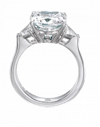 Cushion-Cut Diamond Solitaire 01 Cushion-Cut Diamond Solitaire 01