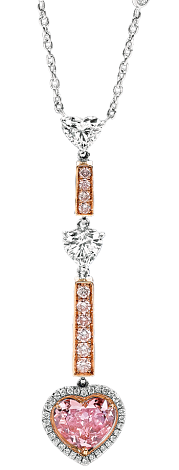 Jacob & Co. Jewelry High Jewelry Three Heart Diamond Necklace 90607576 Jacob & Co. Jewelry High Jewelry Three Heart Diamond Necklace 90607576