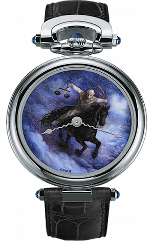 Bovet Miniature Painting by Ilgiz F. 43 mm «Rider of the Apocalypse» AF43592 Bovet Miniature Painting by Ilgiz F. 43 mm «Rider of the Apocalypse» AF43592