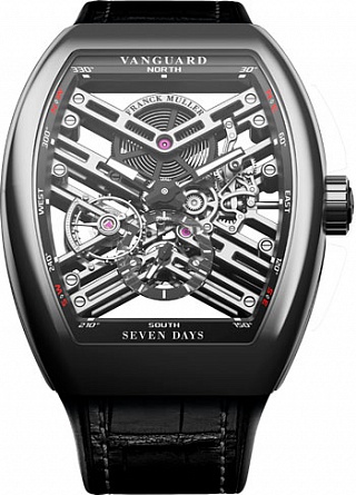 Franck Muller Vanguard Skeleton Stainless steel V 45 S6 SQT