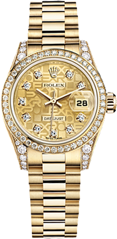 Rolex Datejust 26,29,31,34 mm Lady 26 mm Yellow gold 179158-0030