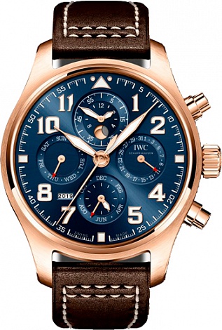 IWC Pilot`s watches Perpetual Calendar Chronograph Edition «Le Petit Prince» IW392202