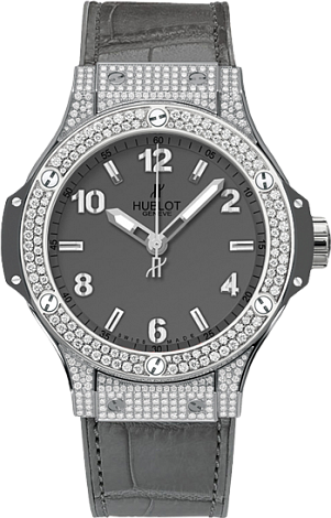 Hublot Big Bang 38 MM Earl Grey Steel 361.ST.5010.LR.1704 Hublot Big Bang 38 MM Earl Grey Steel 361.ST.5010.LR.1704