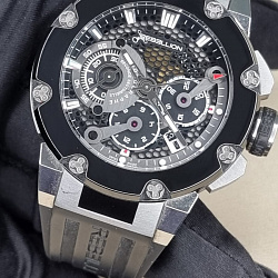 Rebellion Predator Chrono Sectorial Second Steel Ceramic 01