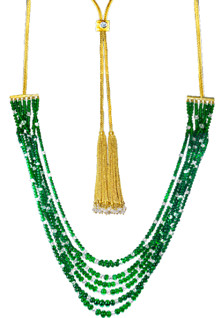 Jacob & Co. Jewelry High Jewelry Emerald Bead Necklace 91225032