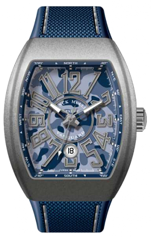 Franck Muller Vanguard Camouflage V 45 SC DT CAMOU TT MC.TT