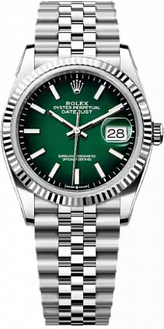 Rolex Datejust 36,39,41 mm 36 mm, Oystersteel and white gold 126234-0059