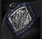 Tourbillon Carbon Blue 42 mm 03