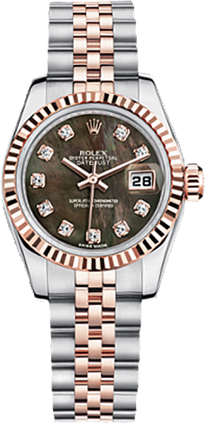 Rolex Datejust 26,29,31,34 mm Lady 26 mm Steel and Everose gold 179171-0019 Rolex Datejust 26,29,31,34 mm Lady 26 mm Steel and Everose gold 179171-0019