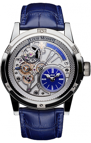 Louis Moinet Limited editions 20 Second Tempograph Deep Blue LM-39.20.20