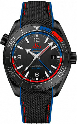 Omega Seamaster Planet Ocean 600M Co‑axial GMT 45.5 mm 215.92.46.22.01.004