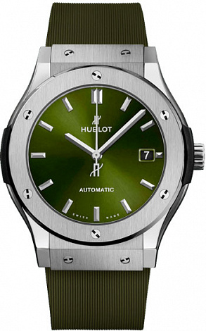 Hublot Classic Fusion 45mm Titanium Green 511.NX.8970.RX