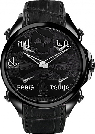 Jacob & Co. Watches Gents Collection PALATIAL FIVE TIME ZONE PIRATE PZ500.11.NS.NP.A1