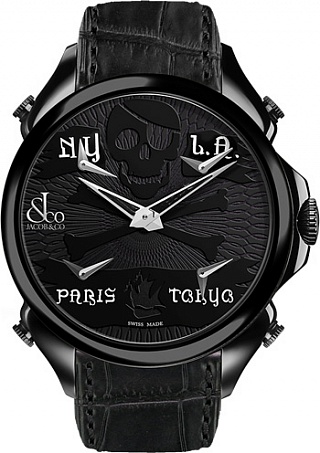 Jacob & Co. Watches Gents Collection PALATIAL FIVE TIME ZONE PIRATE PZ500.11.NS.NP.A1 Jacob & Co. Watches Gents Collection PALATIAL FIVE TIME ZONE PIRATE PZ500.11.NS.NP.A1