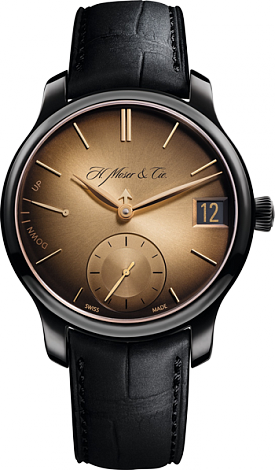 H. Moser & Cie Endeavour Perpetual Calendar Perpetual Calendar Black DLC Titanium 1341-0501