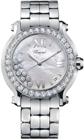 Chopard Happy Sport Round 36mm 7 Diamonds Edition 2 278477-3009