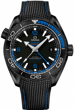 Omega Seamaster Planet Ocean 600M Co‑axial GMT 45.5 mm 215.92.46.22.01.002