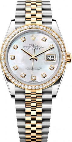 Rolex Datejust 36,39,41 mm 36 mm Steel and Yellow Gold 126283rbr-0009 Rolex Datejust 36,39,41 mm 36 mm Steel and Yellow Gold 126283rbr-0009