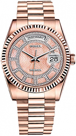 Rolex Day-Date 36mm Everose Gold 118235 carousel