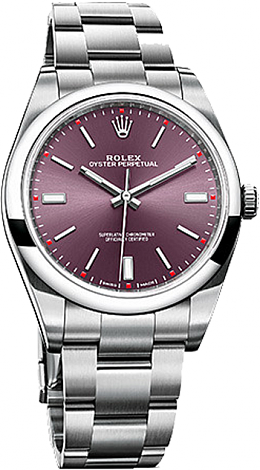 Rolex Архив Rolex 39 mm Steel 114300 purple