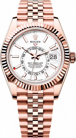 Rolex Sky-Dweller 42mm Everose Gold 336935-0007 Rolex Sky-Dweller 42mm Everose Gold 336935-0007