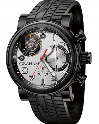 Graham Tourbillograph Trackmaster Black 2TWTB.S03A Graham Tourbillograph Trackmaster Black 2TWTB.S03A