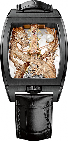 Corum Golden Bridge Dragon Black B113/02352 - 113.265.95/0001 GD55R Corum Golden Bridge Dragon Black B113/02352 - 113.265.95/0001 GD55R