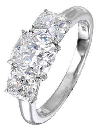 Jacob & Co. Jewelry Bridal Cushion-Cut Diamond Solitaire 90402604