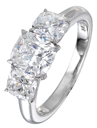 Jacob & Co. Jewelry Bridal Cushion-Cut Diamond Solitaire 90402604 Jacob & Co. Jewelry Bridal Cushion-Cut Diamond Solitaire 90402604