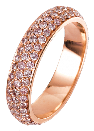 Jacob & Co. Jewelry Bridal Melange Rose Gold Band 90813426