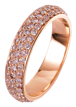 Jacob & Co. Jewelry Bridal Melange Rose Gold Band 90813426 Jacob & Co. Jewelry Bridal Melange Rose Gold Band 90813426