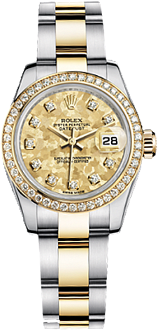 Rolex Datejust 26,29,31,34 mm Lady 26mm Steel and Yellow Gold 179383-0007