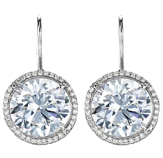 Jacob & Co. Jewelry Bridal Round Solitaire Drop Earrings 90402885 Jacob & Co. Jewelry Bridal Round Solitaire Drop Earrings 90402885