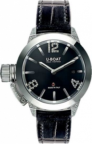 U-BOAT Classico 40 SS WHITE DIAMONDS 6950 U-BOAT Classico 40 SS WHITE DIAMONDS 6950