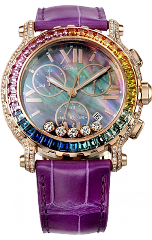 Chopard Архив Chopard Chronograph 42mm Coloured stones and Diamonds 283582-5017