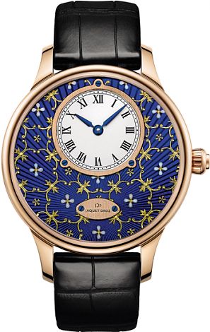 Jaquet Droz Les Ateliers d`Art PETITE HEURE MINUTE PAILLONNÉE J005013240 Jaquet Droz Les Ateliers d`Art PETITE HEURE MINUTE PAILLONNÉE J005013240