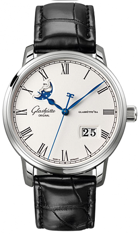 Glashutte Original Art & Technik Senator Panorama Date Moonphase 100-04-32-12-04